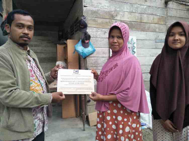 Penyerahan Bantuan Studi Oleh Rektor IAIN Lhokseumawe