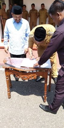 IAIN Lhokseumawe Melepaskan 442 Mahasiswa Dalam Rangka Kuliah Pengabdian Masyarakat (KPM) Angkatan ke III