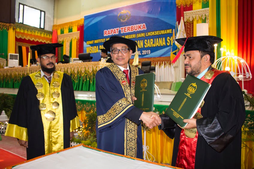 IAIN Lhokseumawe Wisudakan 821 Lulusan