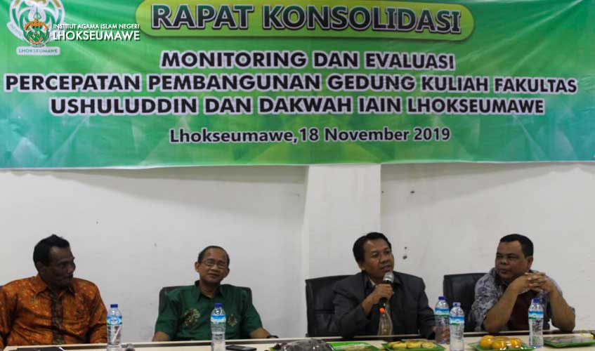Dari SBSN IAIN Lhoksemawe Sedang Selesaikan Gedung Kuliah Senilai 25 Milyar
