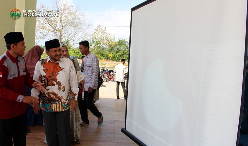 Rektor IAIN Lhokseumawe Kunjungi Lokasi Pengamatan Gerhana