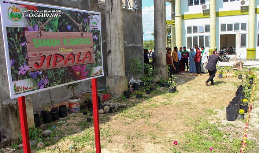 UKM-PA Jipala Hadirkan Taman Kampus