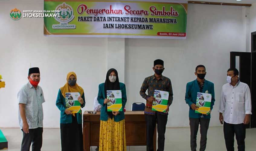 Ribuan Mahasiswa IAIN Lhokseumawe Terima Subsidi Paket Internet Gratis